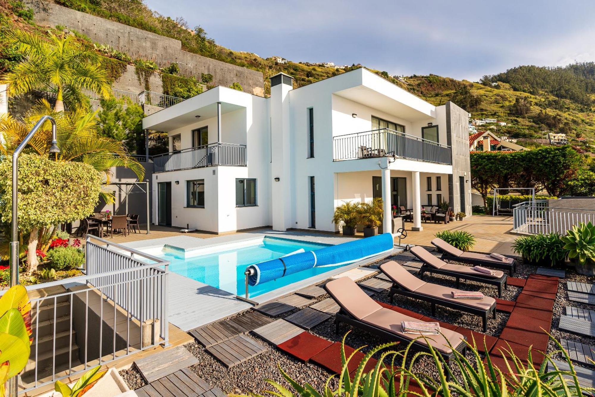 Villa Nunes, Big Holiday House With Private Pool Calheta  Exterior foto